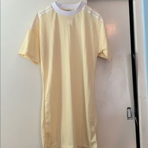 Adidas yellow dress
